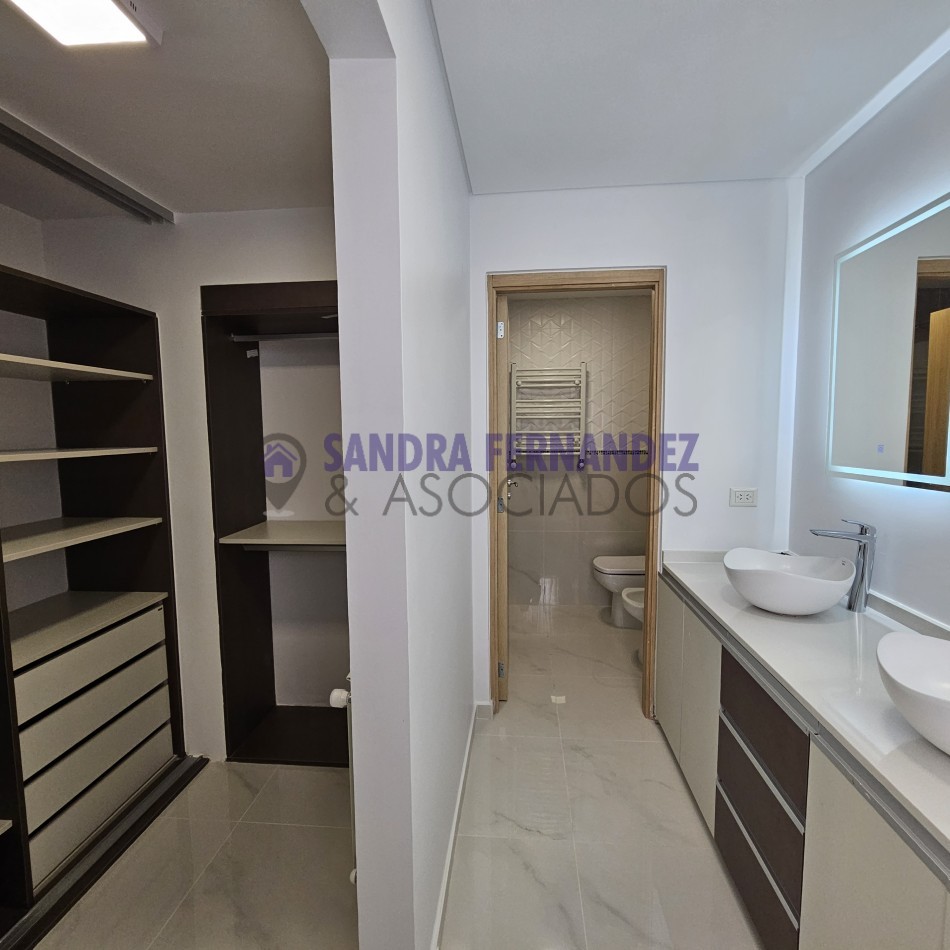 Neuquen. Alquiler Semipiso 3 dormitorios A ESTRENAR Barrio Santa Genoveva Edificio Rubi II