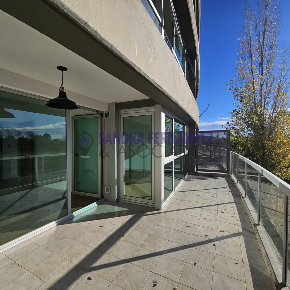 Neuquen Venta Departamento 1 dormitorio Paseo de la Costa Complejo Cerrado Ribera Urbana Cochera